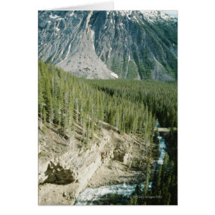 Paysage accidenté dans le parc national Banff, Can