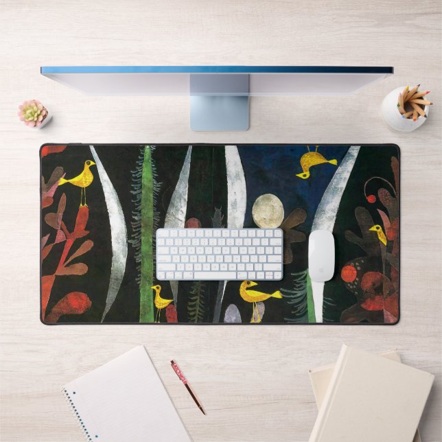 Paysage aux oiseaux jaunes | Paul Klee | (Bureau 1)