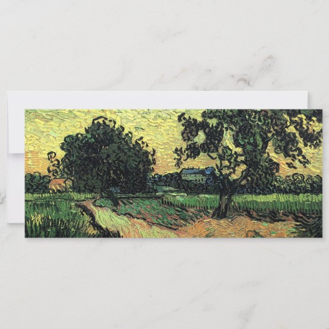 Paysage avec le Château d'Auvers par Vincent van G (Devant)