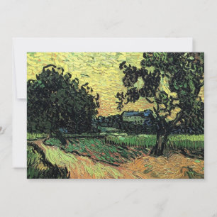 Paysage avec le château d'Auvers par Vincent van G