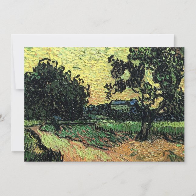 Paysage avec le château d'Auvers par Vincent van G (Devant)