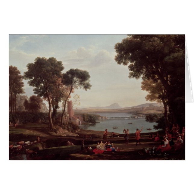Paysage avec le mariage d'Isaac (Devant horizontal)