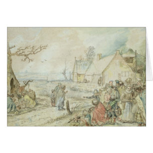 Paysage avec les diseurs de bonne aventure gitans