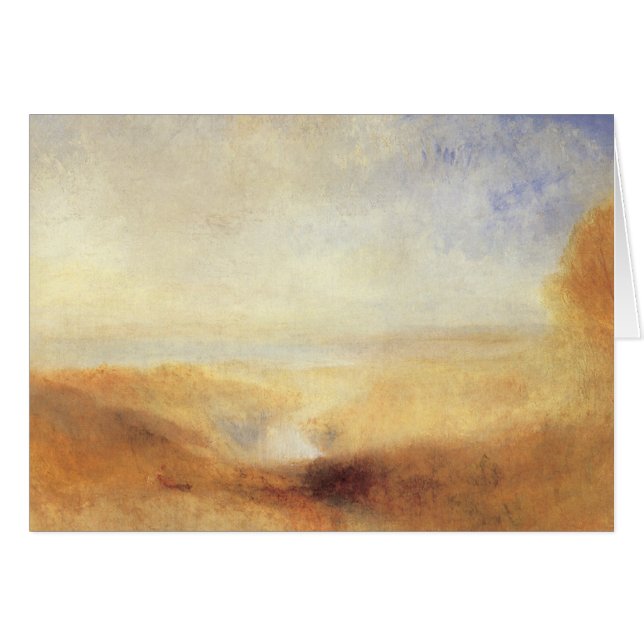 Paysage avec une baie fluviale lointaine de Joseph (Devant horizontal)
