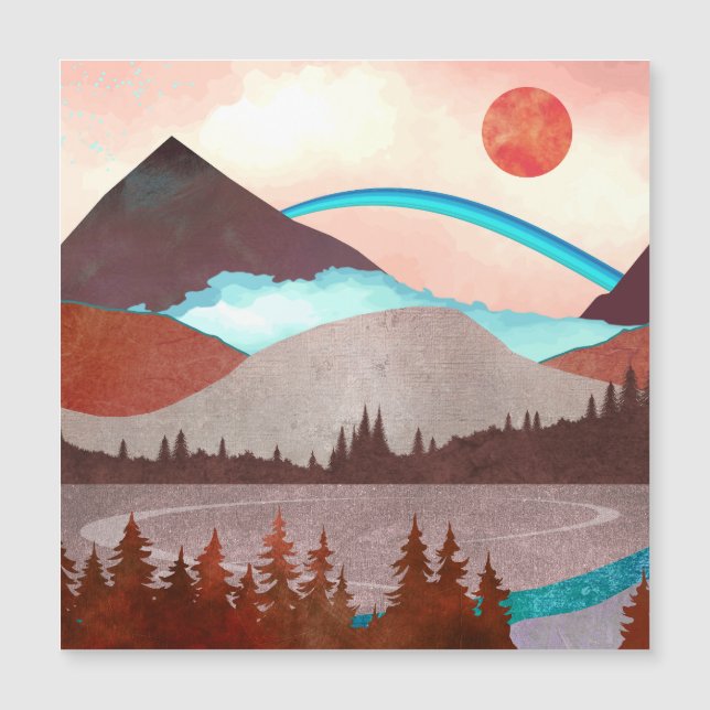 Paysage Blue Rainbow (Devant)