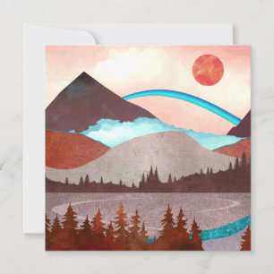 Paysage Blue Rainbow