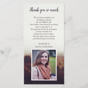 Paysage brumeux - photo - Merci de sympathie