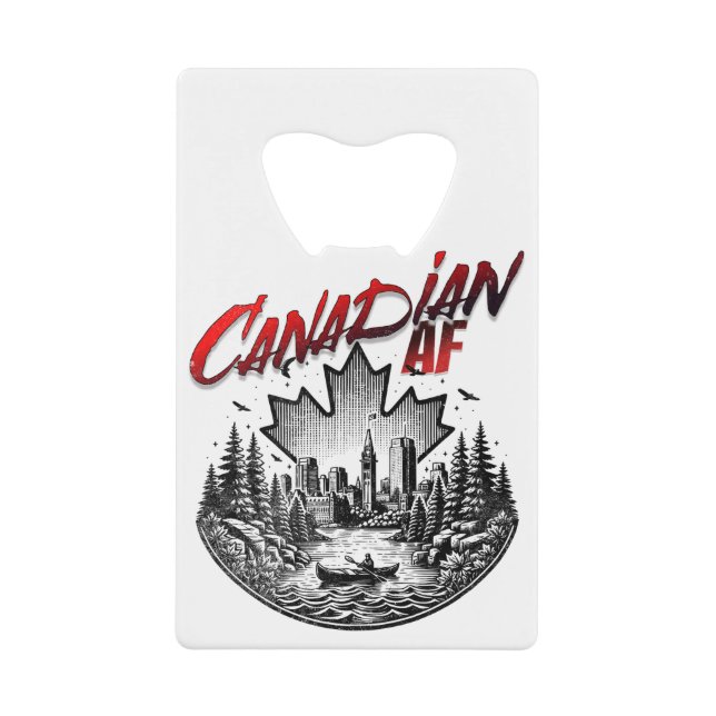 Paysage canadien de la Force aérienne Canot feuill (Devant)