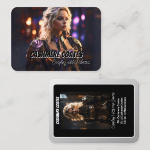 Paysage Coscards Cartes de commerce de cosplay p