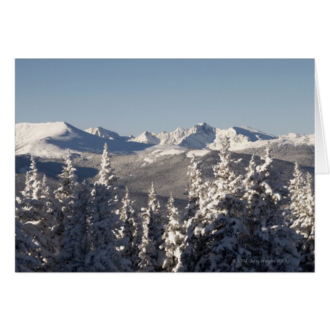 Paysage couvert de neige 2 (Devant horizontal)