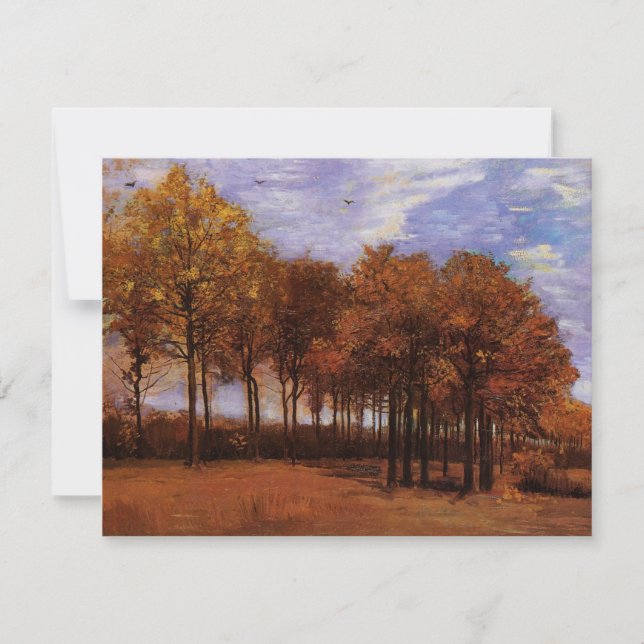 Paysage d'automne par Vincent van Gogh (Devant)