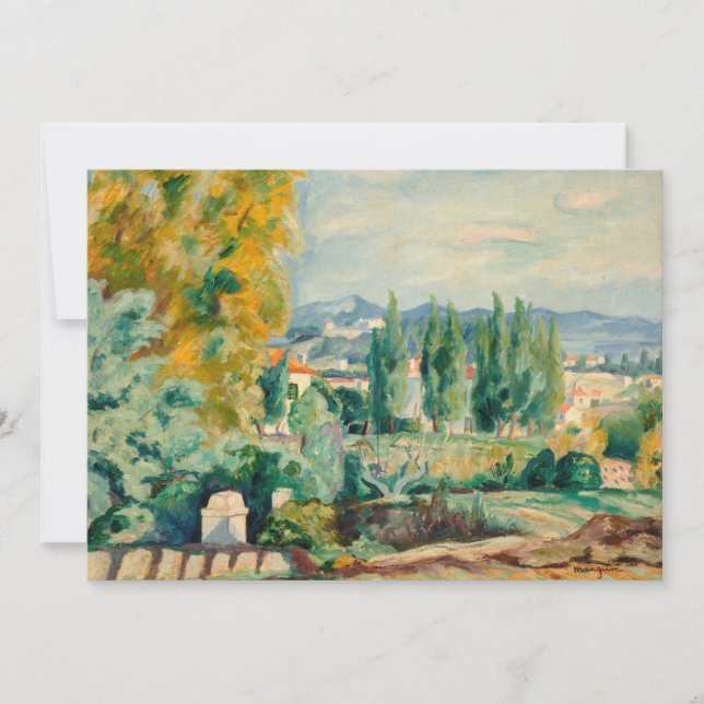 Paysage d'automne, Saint-Tropez | Henri Manguin (Devant)