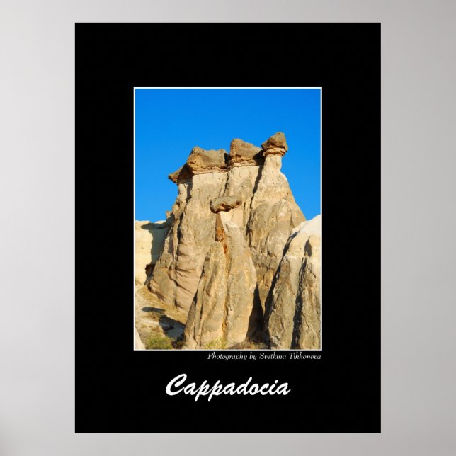 Paysage de Cappadocia Poster (Devant)