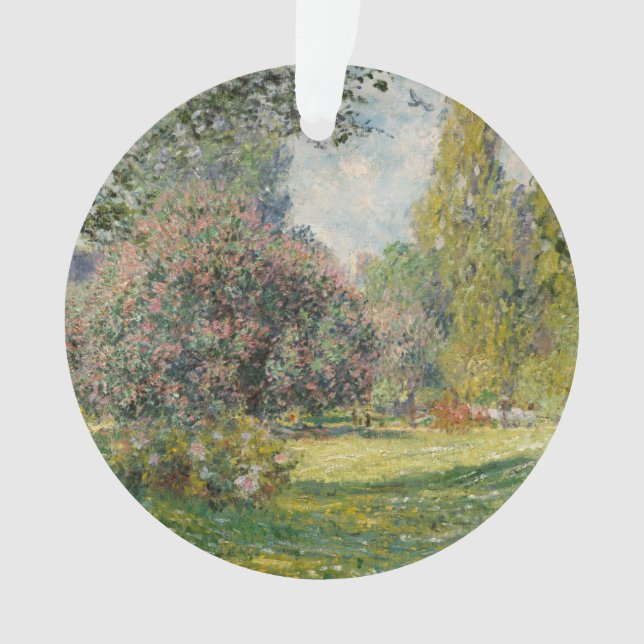 Paysage de Claude Monet | : Le Parc Monceau (devant)