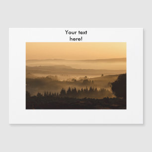 Paysage de coucher du soleil