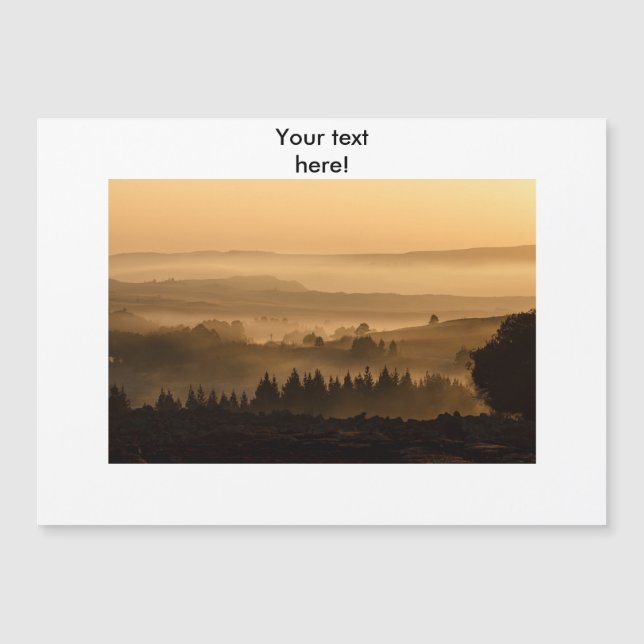 Paysage de coucher du soleil (Devant)