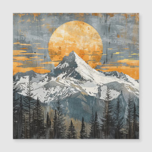 Paysage de montagne majestueux - Nature rustique