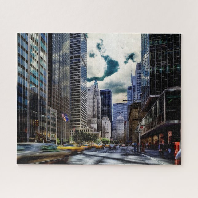 Paysage de New York. Puzzle (Horizontal)