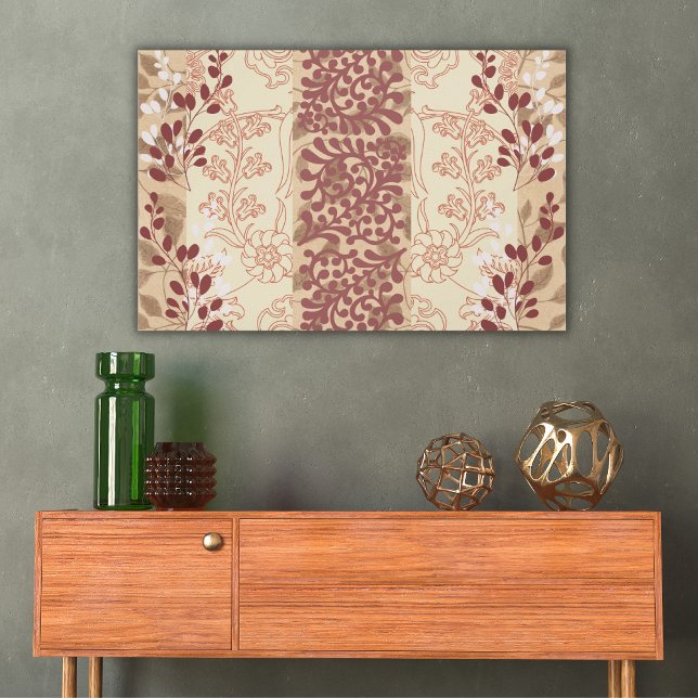 Paysage de rêve botanique en toile Tan Grande Impr (Créateur téléchargé)