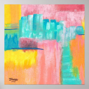 Paysage de rêve - Impression d'affiche - D'après u