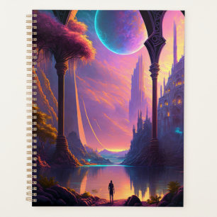 Paysage de science-fiction Imaginaire