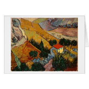Paysage de Vincent van Gogh   avec la Chambre et
