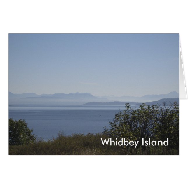 Paysage de Whidbey Island (Devant horizontal)