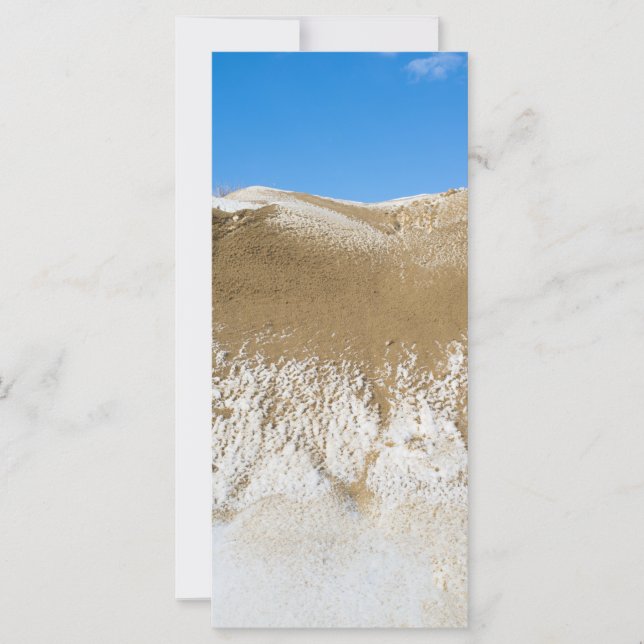 Paysage des dunes d'hiver (Devant)