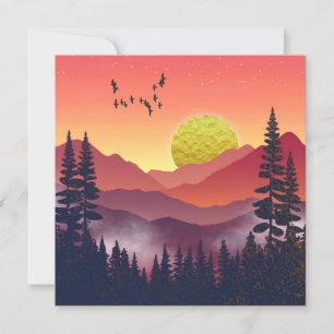 Paysage des monts Crimson