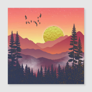 Paysage des monts Crimson