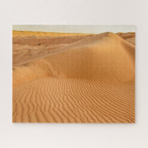 Paysage des puzzle à Oman - Wahiba Sands