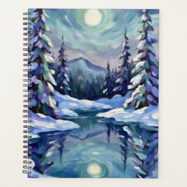 Paysage d'hiver (Devant)
