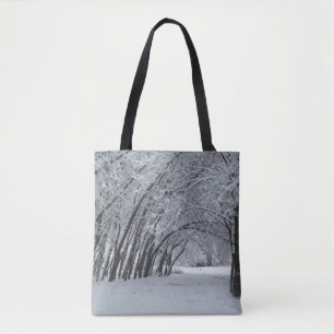 Paysage d'hiver Sac fourre-tout tout-sur-impressio