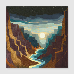 Paysage du Canyon Sunset