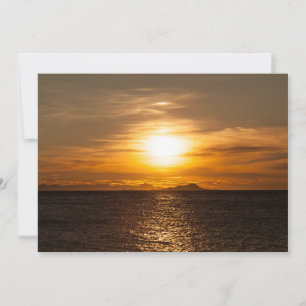 Paysage du coucher du soleil