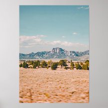 Paysage du désert de la côte ouest