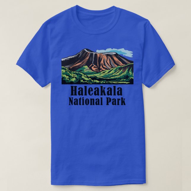 Paysage du parc national de Haleakala TShirt (Design devant)