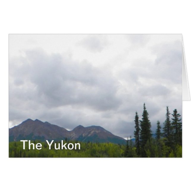 Paysage du Yukon (Devant horizontal)