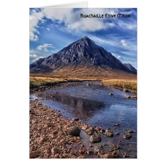 Paysage Été Buachaille Mhor Glencoe (Devant)
