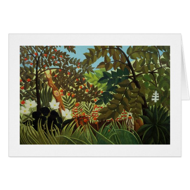 Paysage exotique (Devant horizontal)