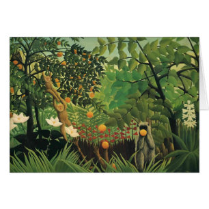 Paysage exotique de Henri Rousseau-