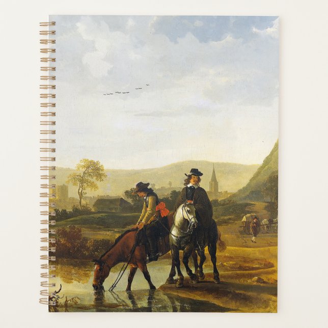 Paysage fluvial avec cavaliers Aelbert Cuyp (Devant)