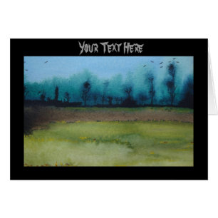paysage forestier mystique éffrayant original