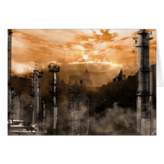 Paysage gothique Sci-Fi Futurescape