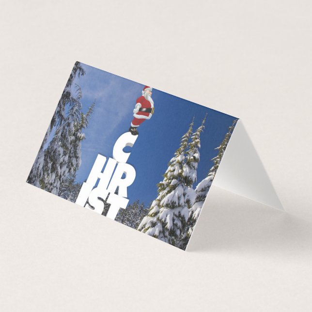 Paysage hivernal de Noël (Front)