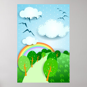 Paysage Imaginaire, affiche