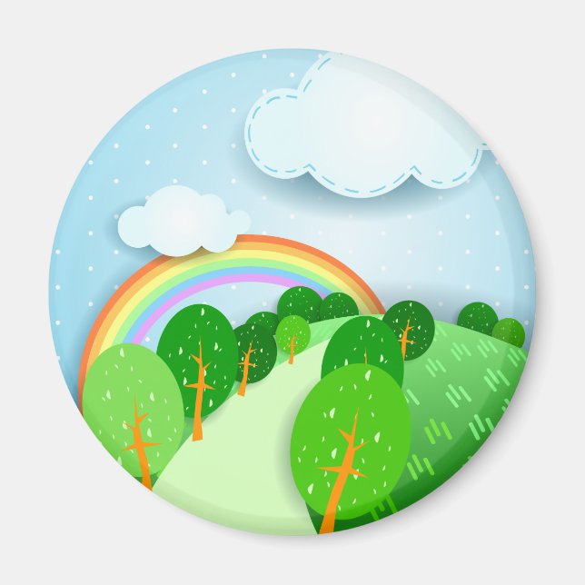 Paysage Imaginaire, aimant (Devant)