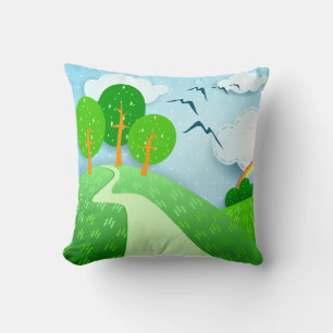 Paysage Imaginaire, coussin