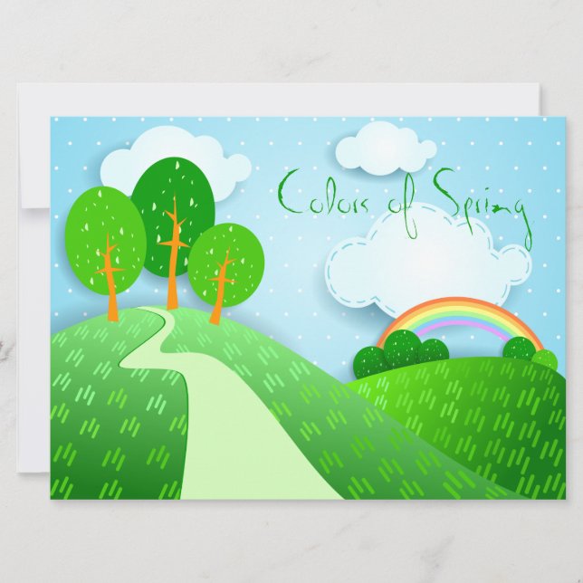 Paysage Imaginaire, invitation (Devant)