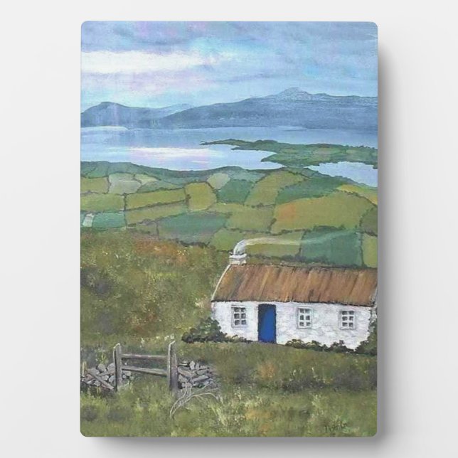 Paysage irlandais Bantry Bay Irlande Plaque (Devant)